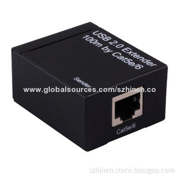 1-port USB 2.0 Extender, 100m by Cat5e/6